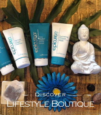 Click here to see epicuren skin care products in salon zinnia's lifestyle boutique